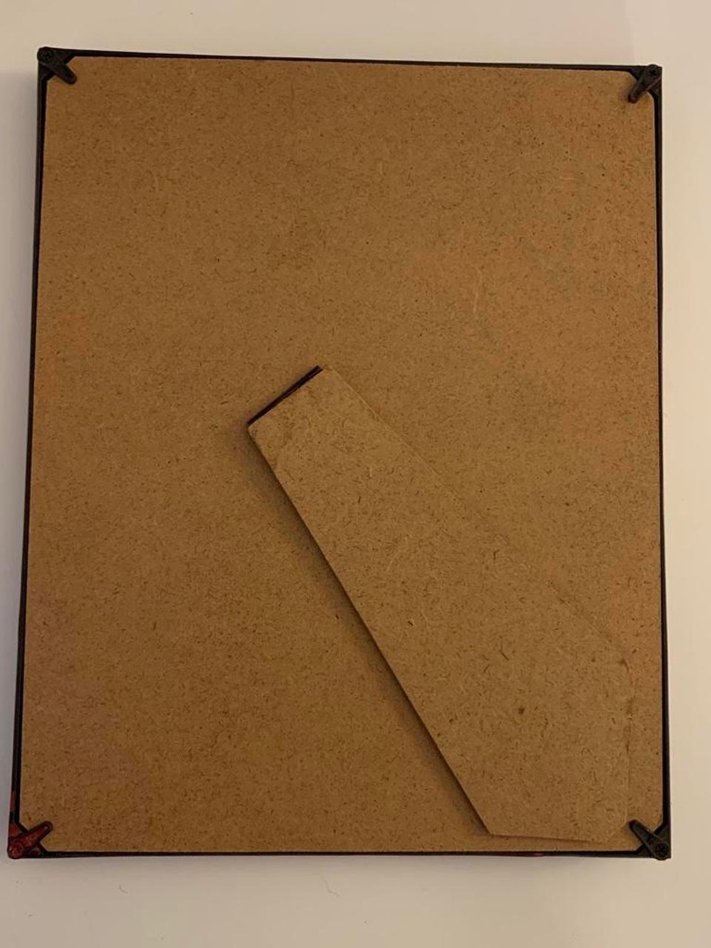 Rust-Textured Decorative Picture Frame - Brown - Picture 3 of 4